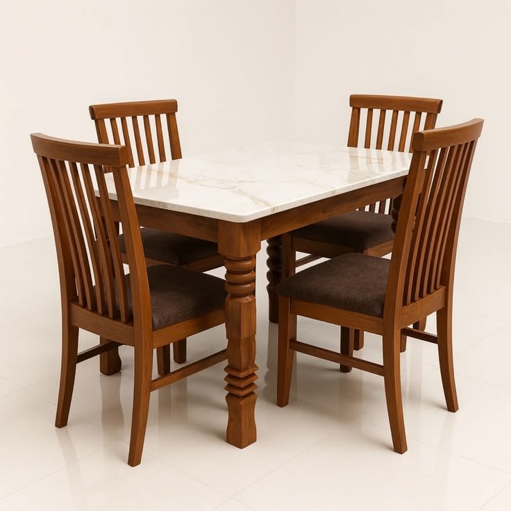 4 SEATER DINING SET