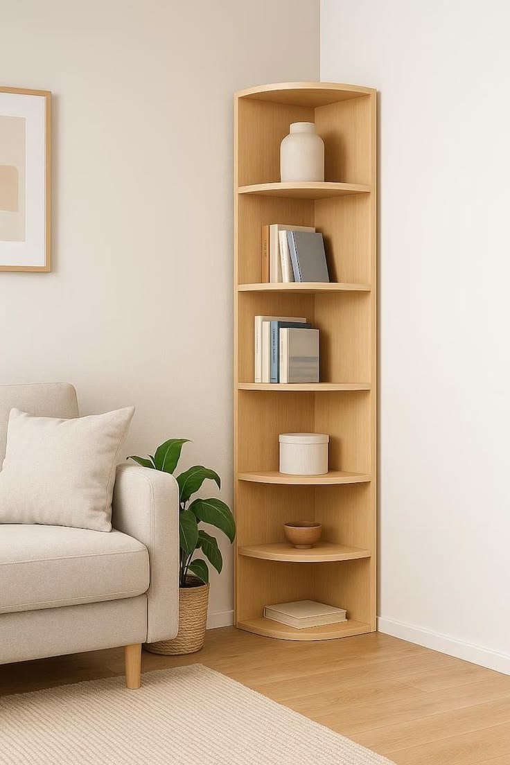 CORNER SHELVES