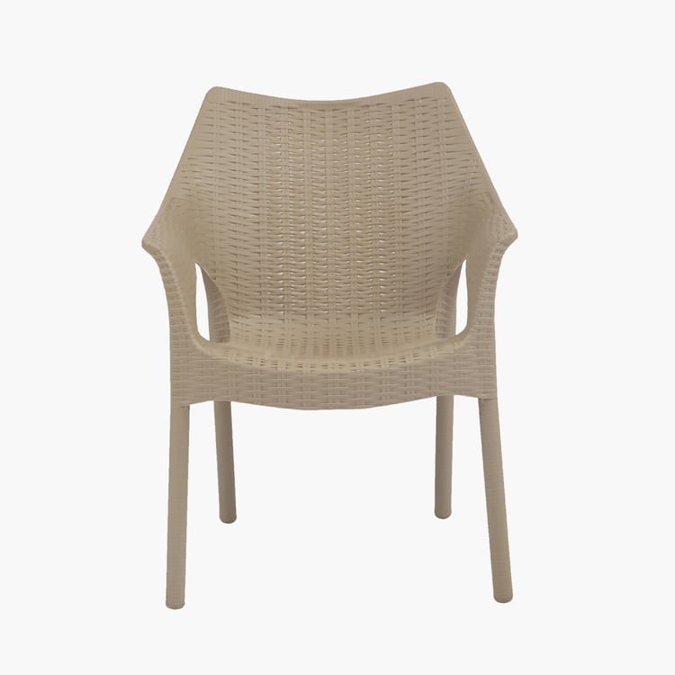 Abigail Polypropylene Outdoor Chair - Beige image 2