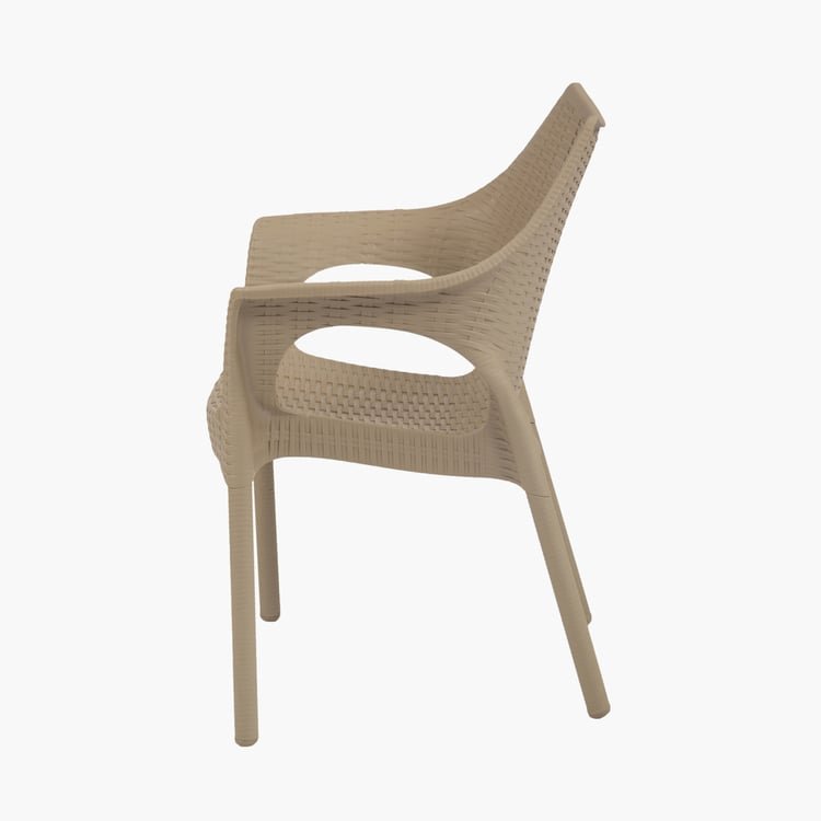 Abigail Polypropylene Outdoor Chair - Beige image 4