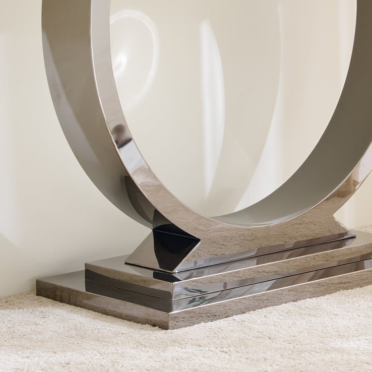Finley Metal Console Table - Silver image 3