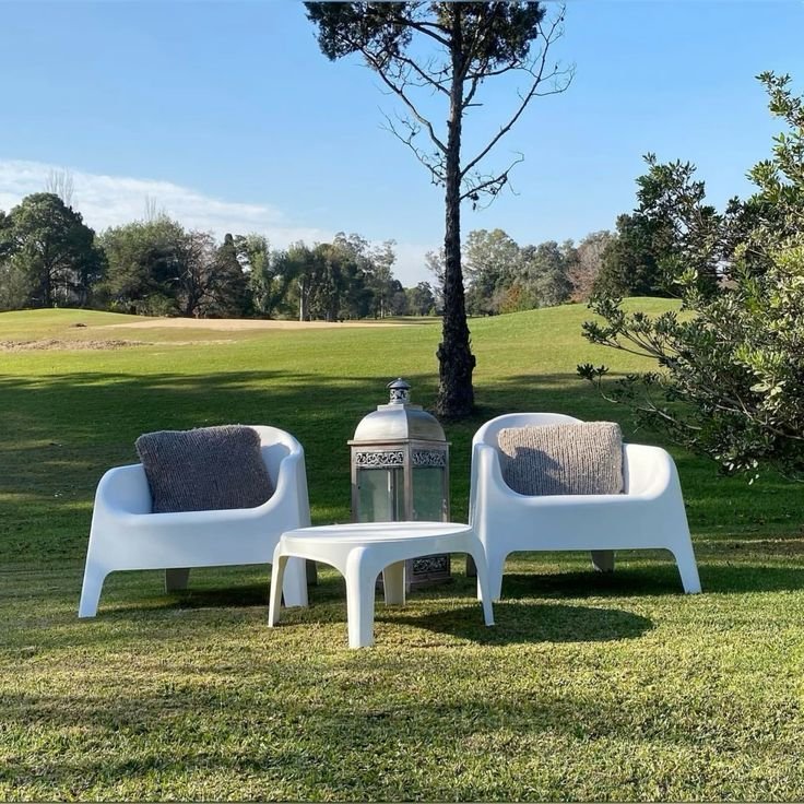 PLASTIC CHAIRS & TABLES