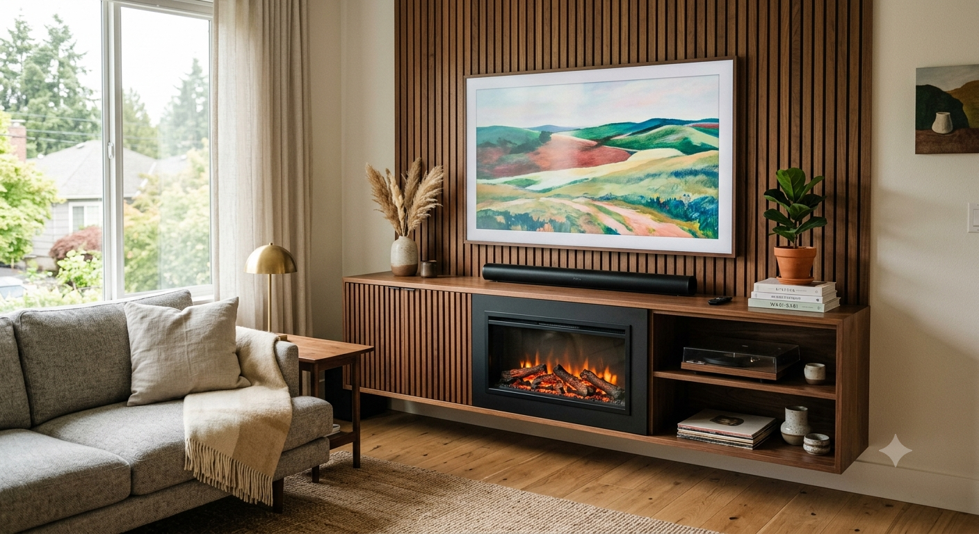 WALL TV CONSOLE